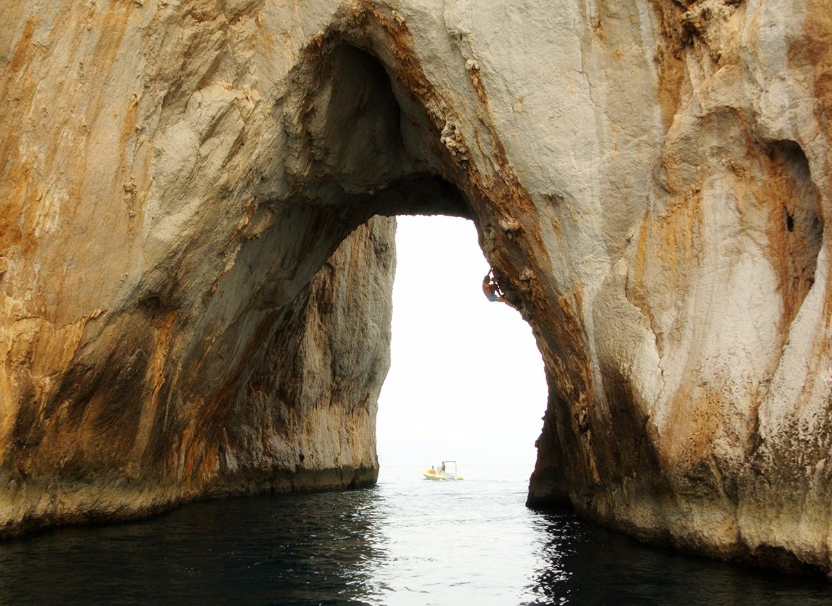 DWS psicobloc positano amalfi ravello capri sorrento climbing climbing