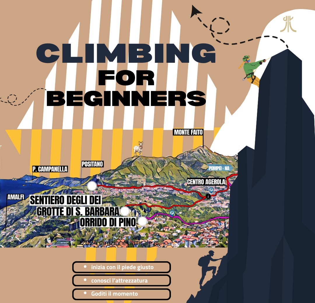 Stage Climbing Principianti – Agerola Pompei Napoli Arrampicata Corsi